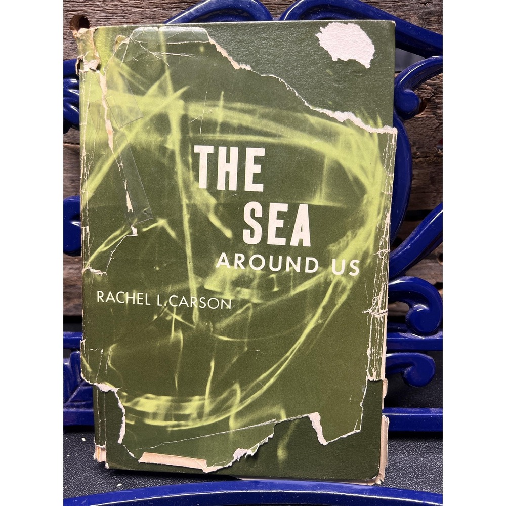 The Sea Around Us, Rachel L. Carson Vintage‎ 1956 Hardcover Vtg Naturalist Book